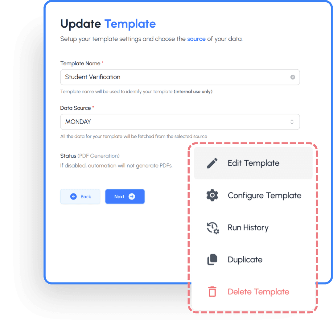 Leverage Existing Documents